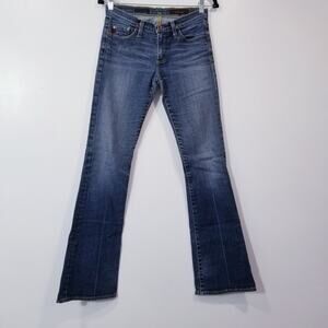 Adriano Goldschmied Jeans Low Rise Bootcut Blue Denim